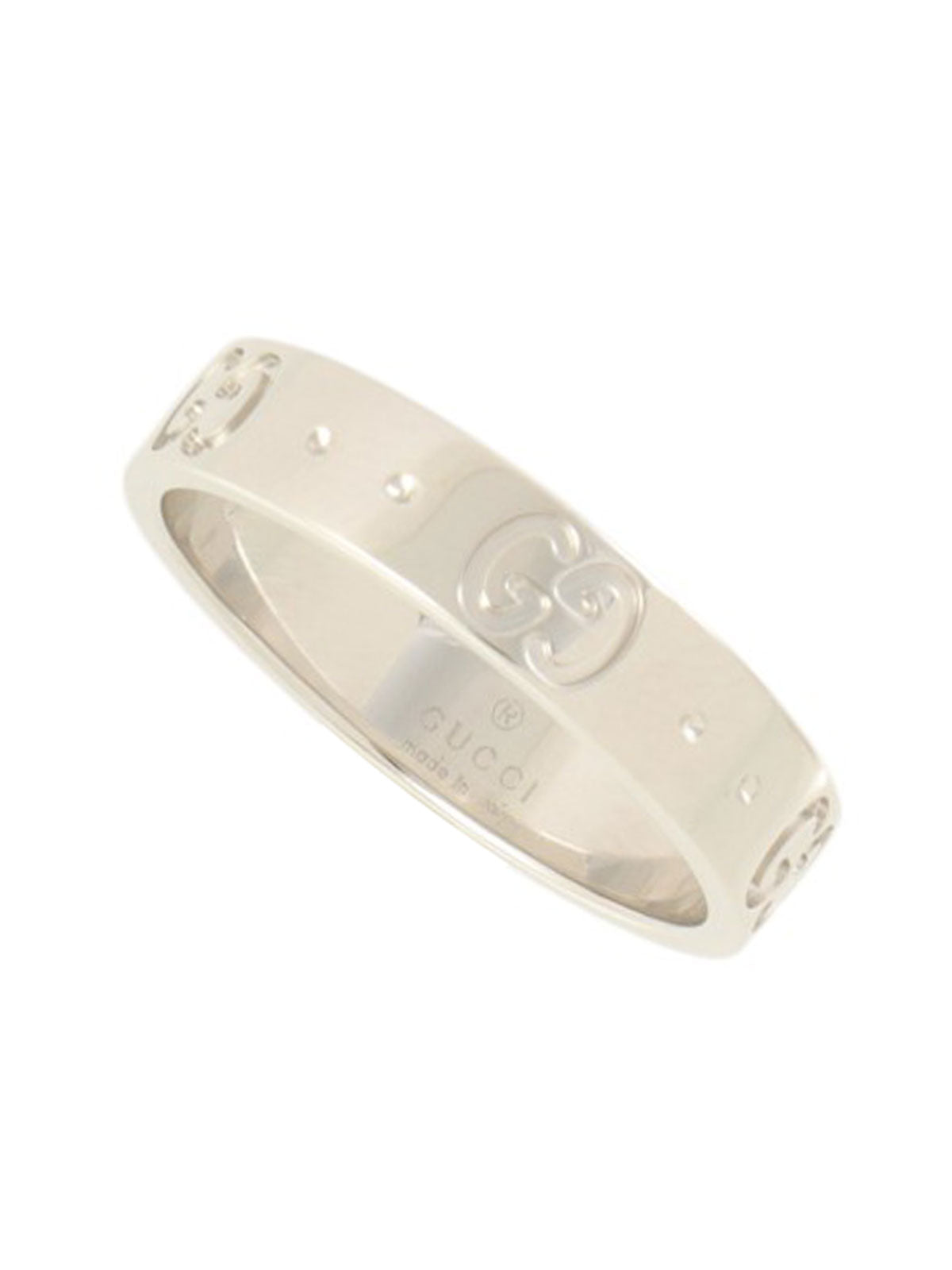 18K Icon Ring Silver