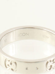 18K Icon Ring Silver
