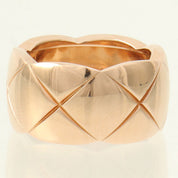 18K Coco Crush Ring #52 Pink Gold