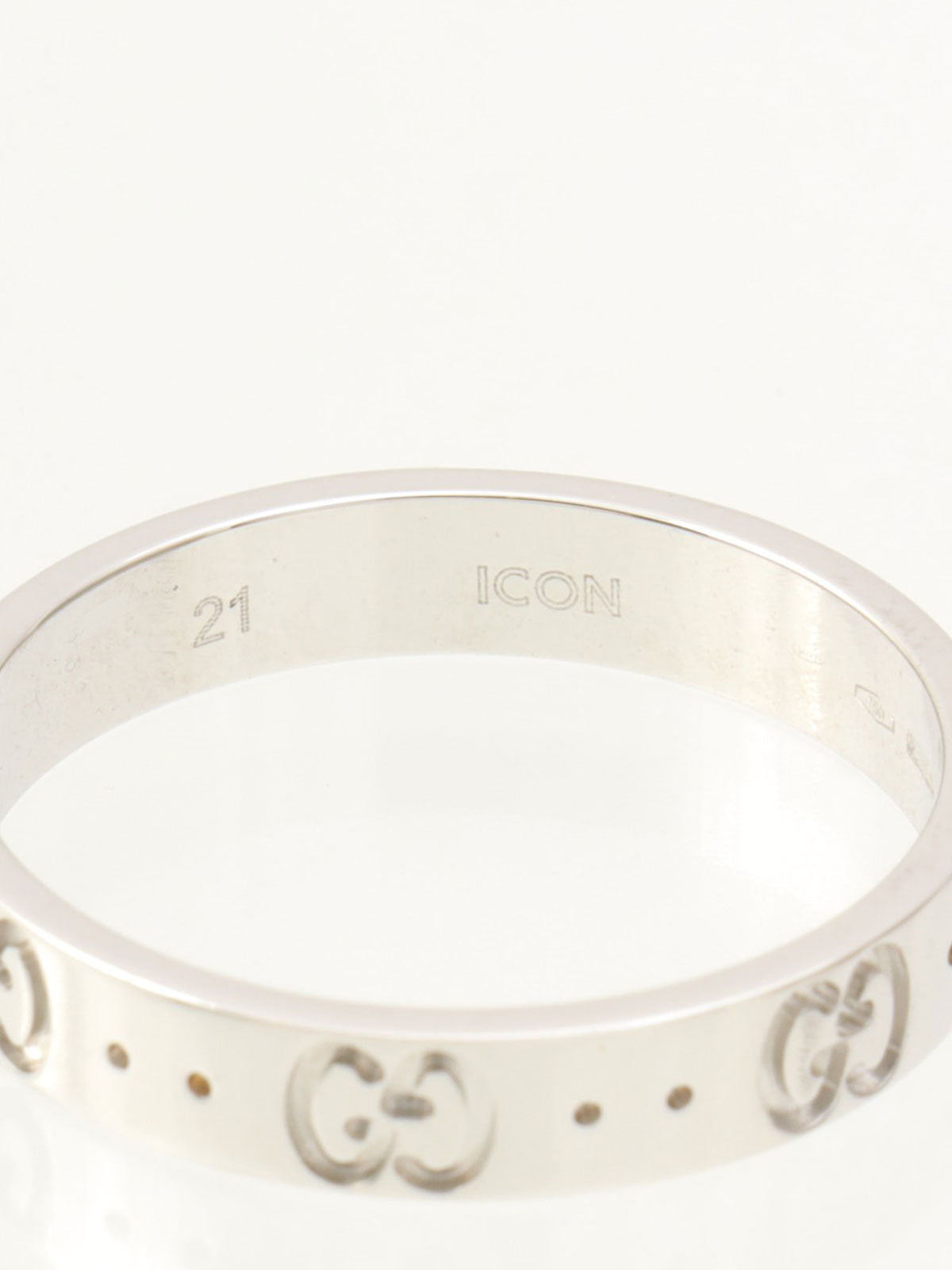18Kアイコンリング シルバー