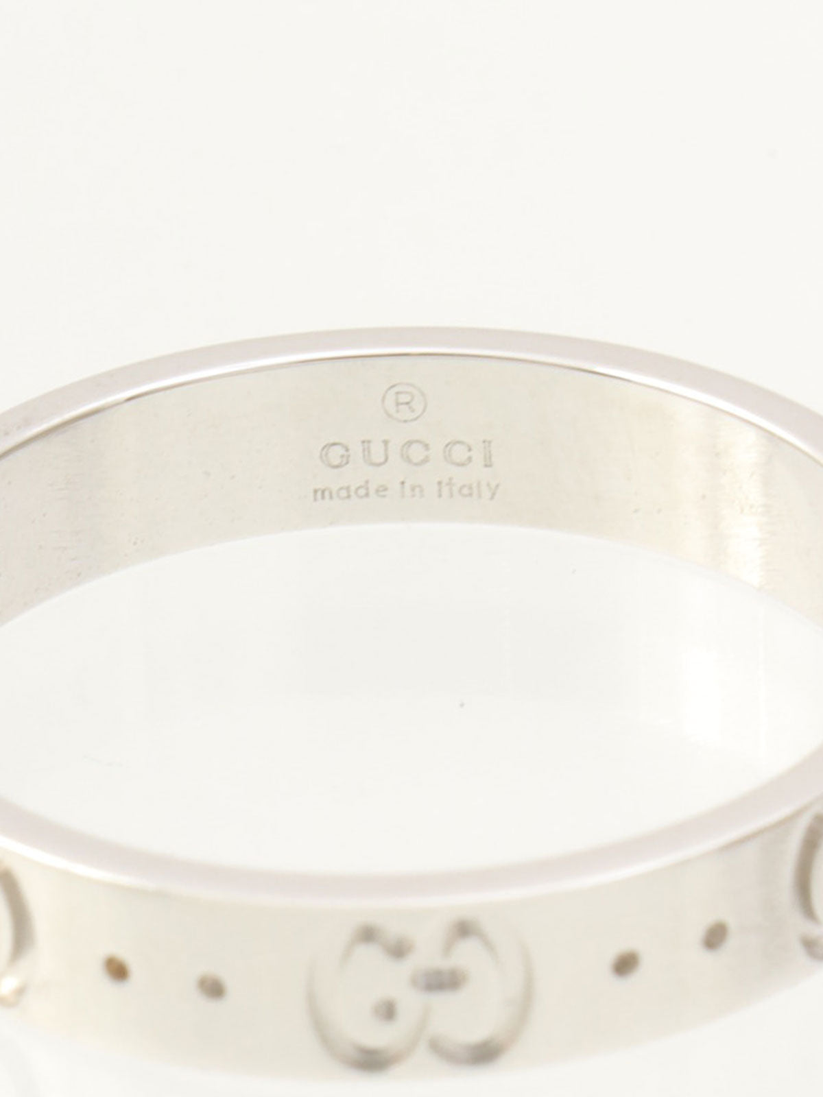 18Kアイコンリング シルバー