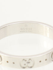 18Kアイコンリング シルバー