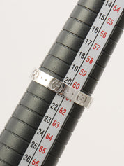 18Kアイコンリング シルバー