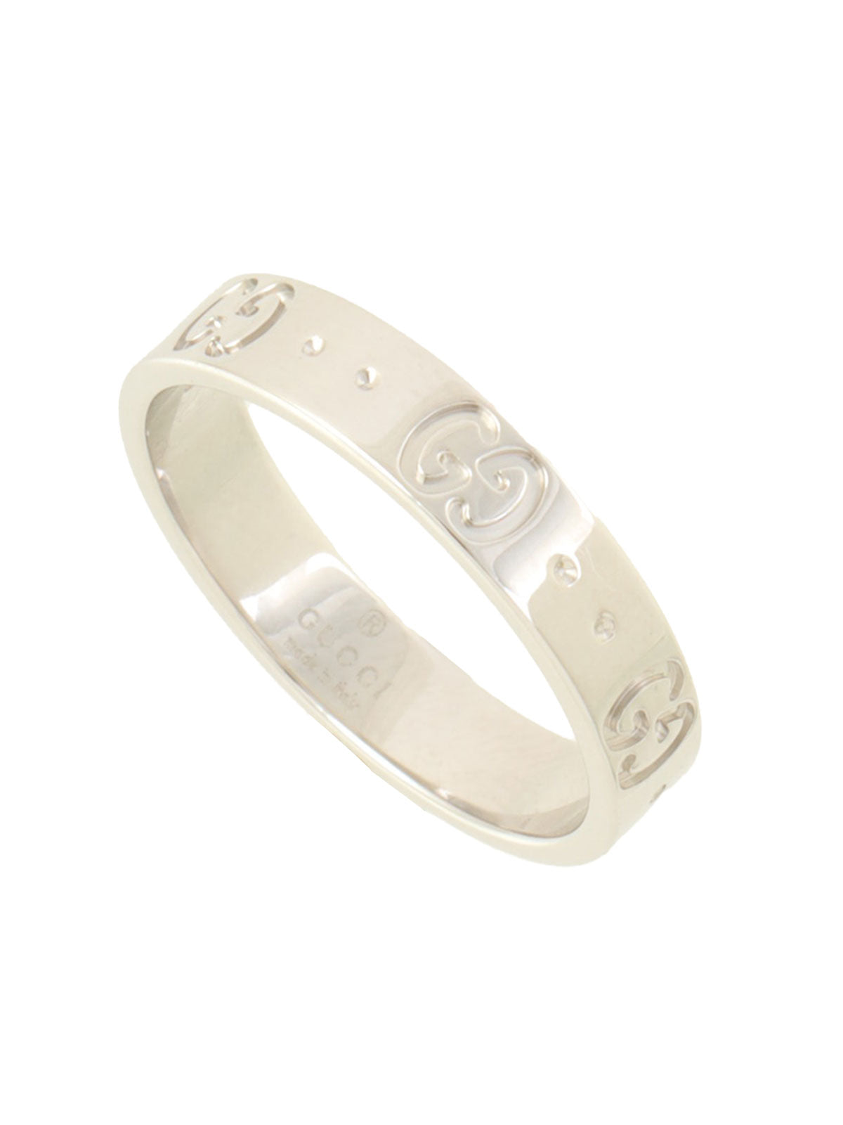 18Kアイコンリング シルバー