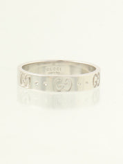 18K Icon Ring Silver