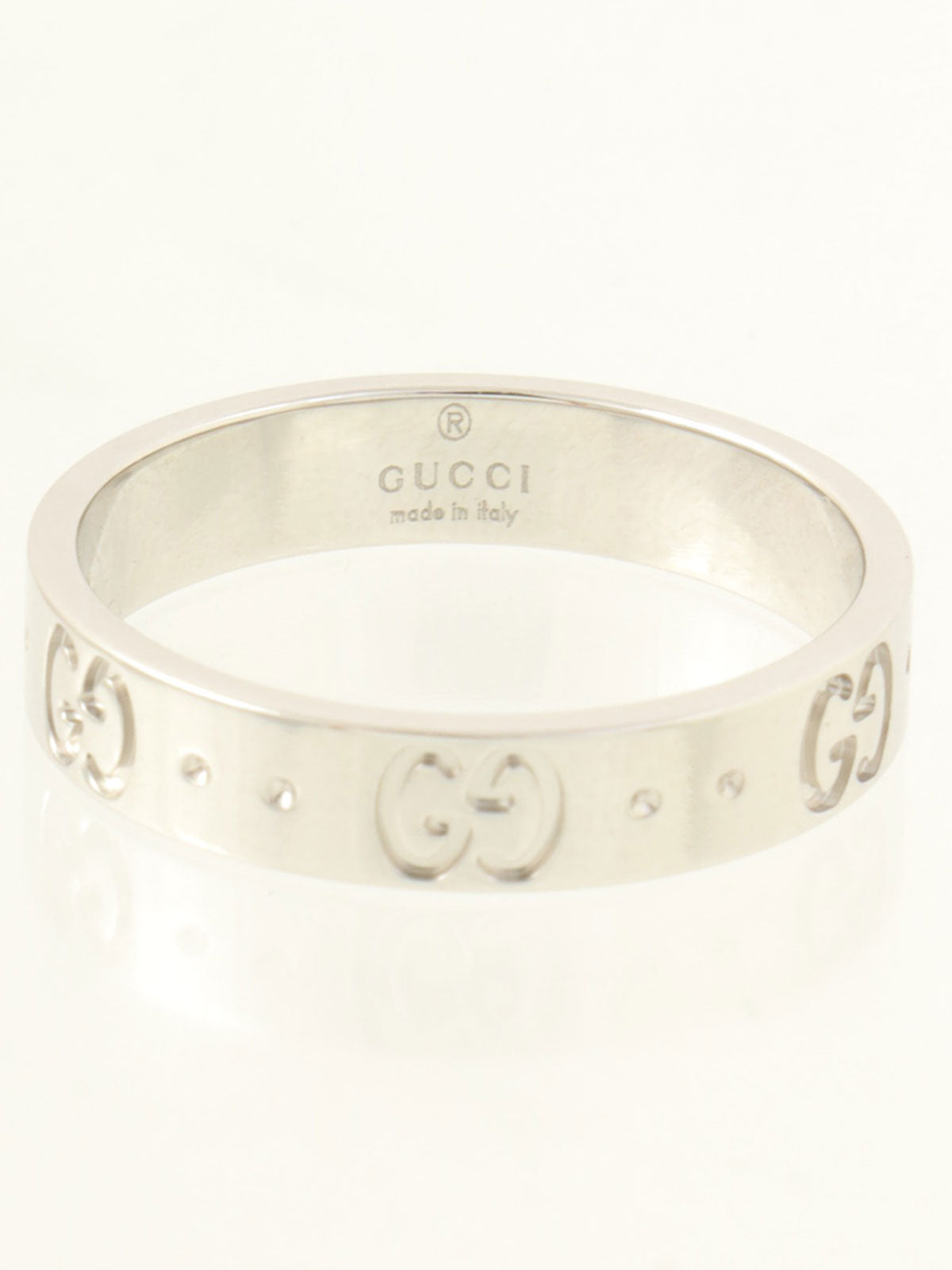 18Kアイコンリング シルバー