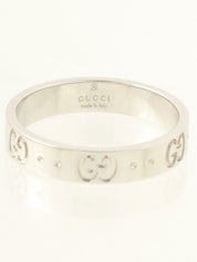 18K Icon Ring Silver