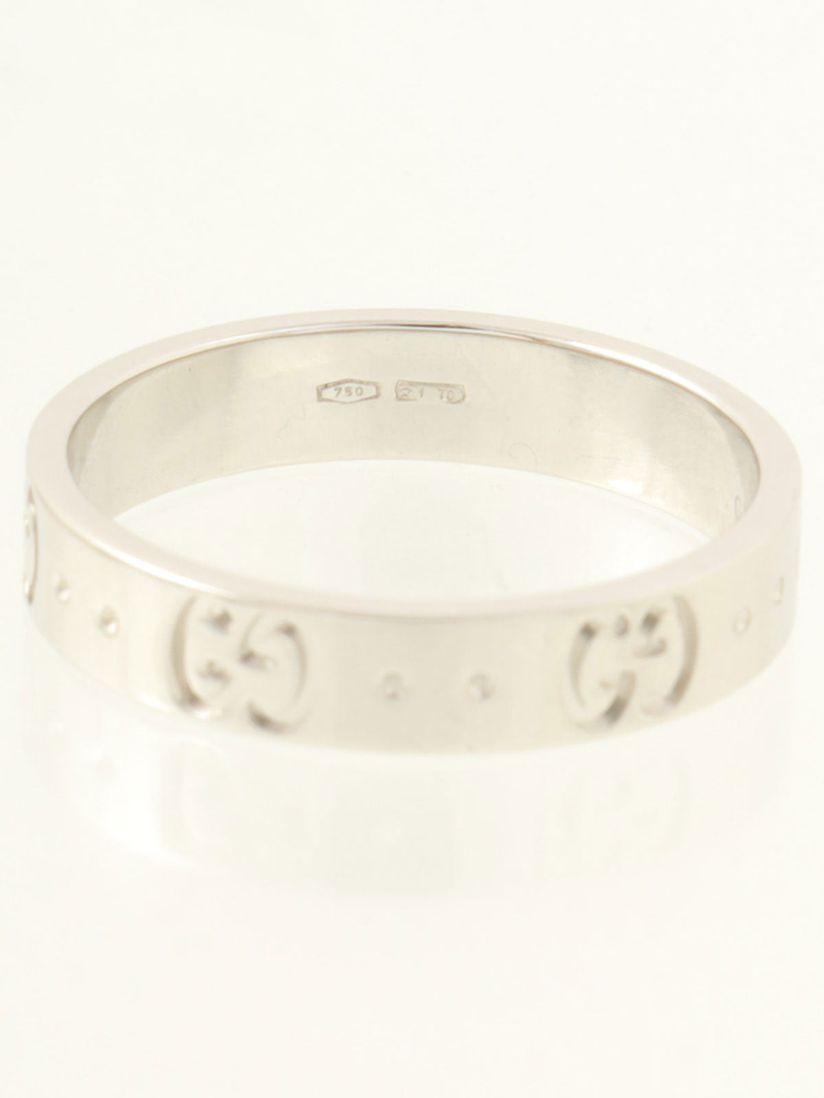 18Kアイコンリング シルバー