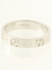 18K Icon Ring Silver