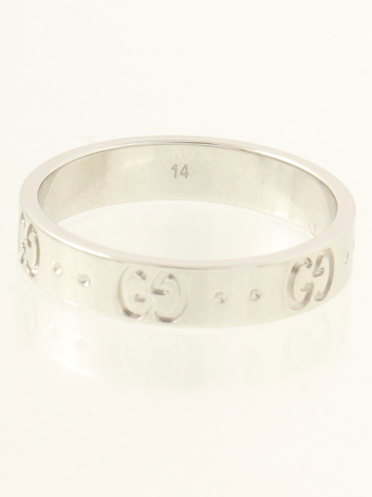 18Kアイコンリング シルバー