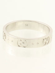 18Kアイコンリング シルバー