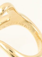 18Kオープンハートリング ゴールド