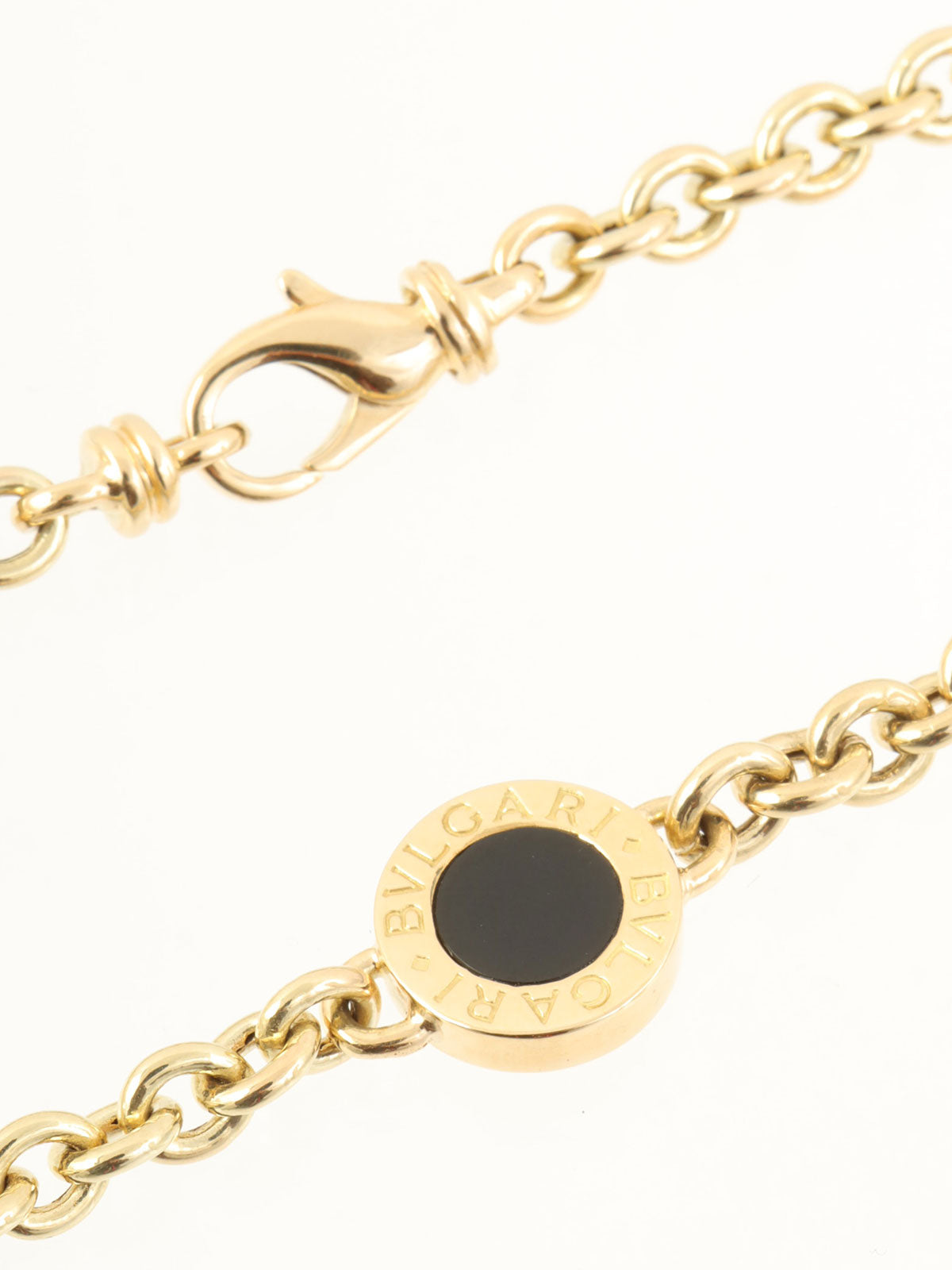18K Bvlgari Bvlgari Necklace Gold/Black