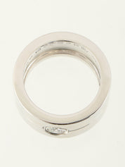 18Kダイヤモンドハイラブリング シルバー