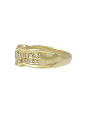 18K Ruby Diamond Ring #51.5 Gold