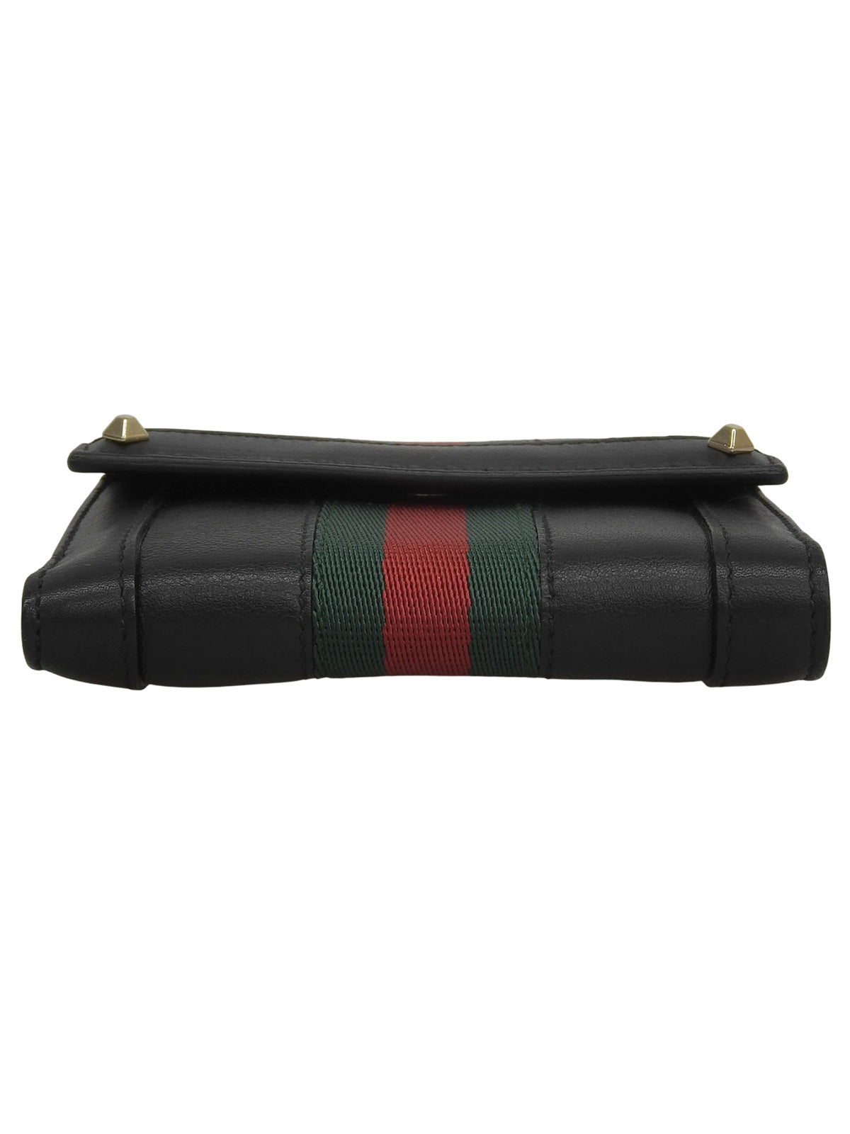 シェリーラインスタッズウォレット ブラック