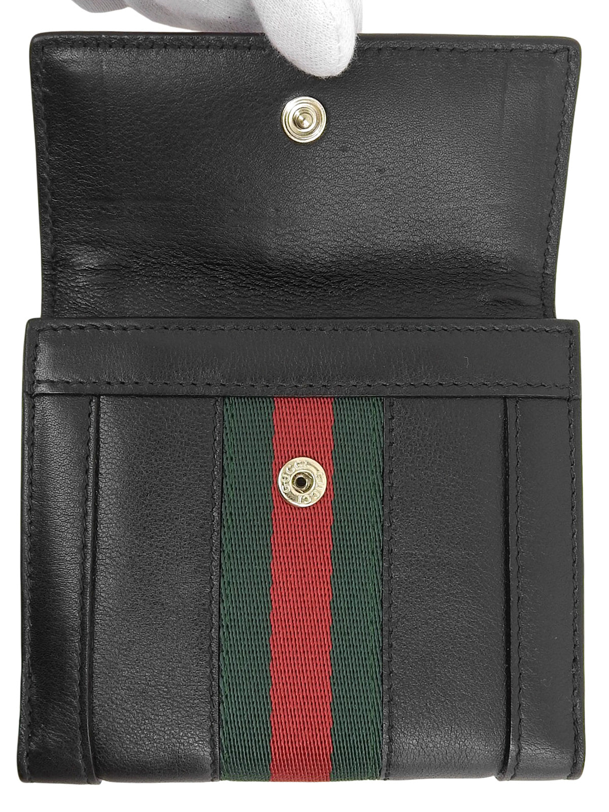 Sherry Line 铆钉钱包黑色