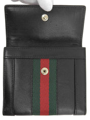 Sherry Line 铆钉钱包黑色