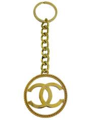 1994年製　サークルカットアウトCCマークキーホルダー　ゴールド