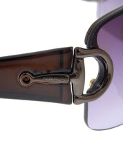 ホースビットプレートサングラス パープル