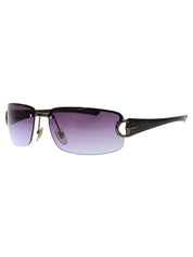 ホースビットプレートサングラス　パープル