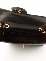 1998 经典翻盖链条包 超大号 黑色