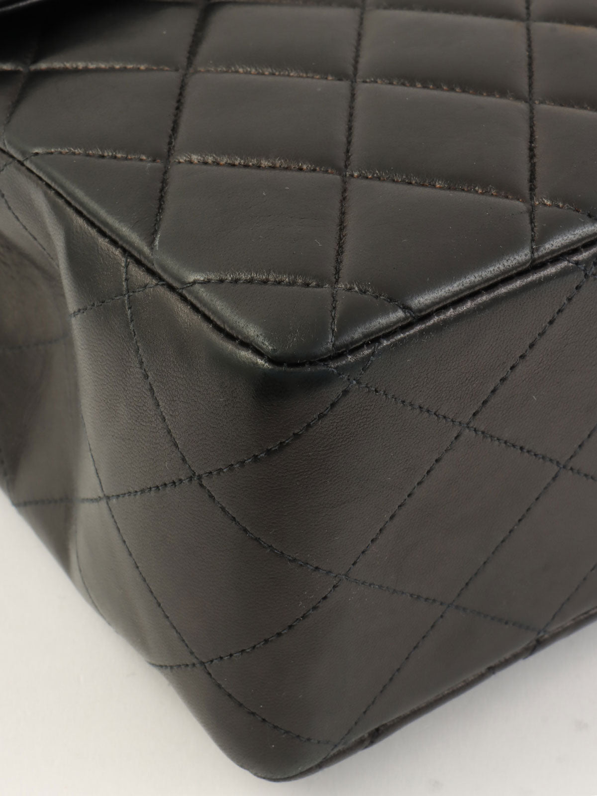 1998 经典翻盖链条包 超大号 黑色