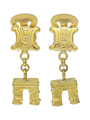 マカダムアルクドゥトリオンフスウィングイヤリング ゴールド