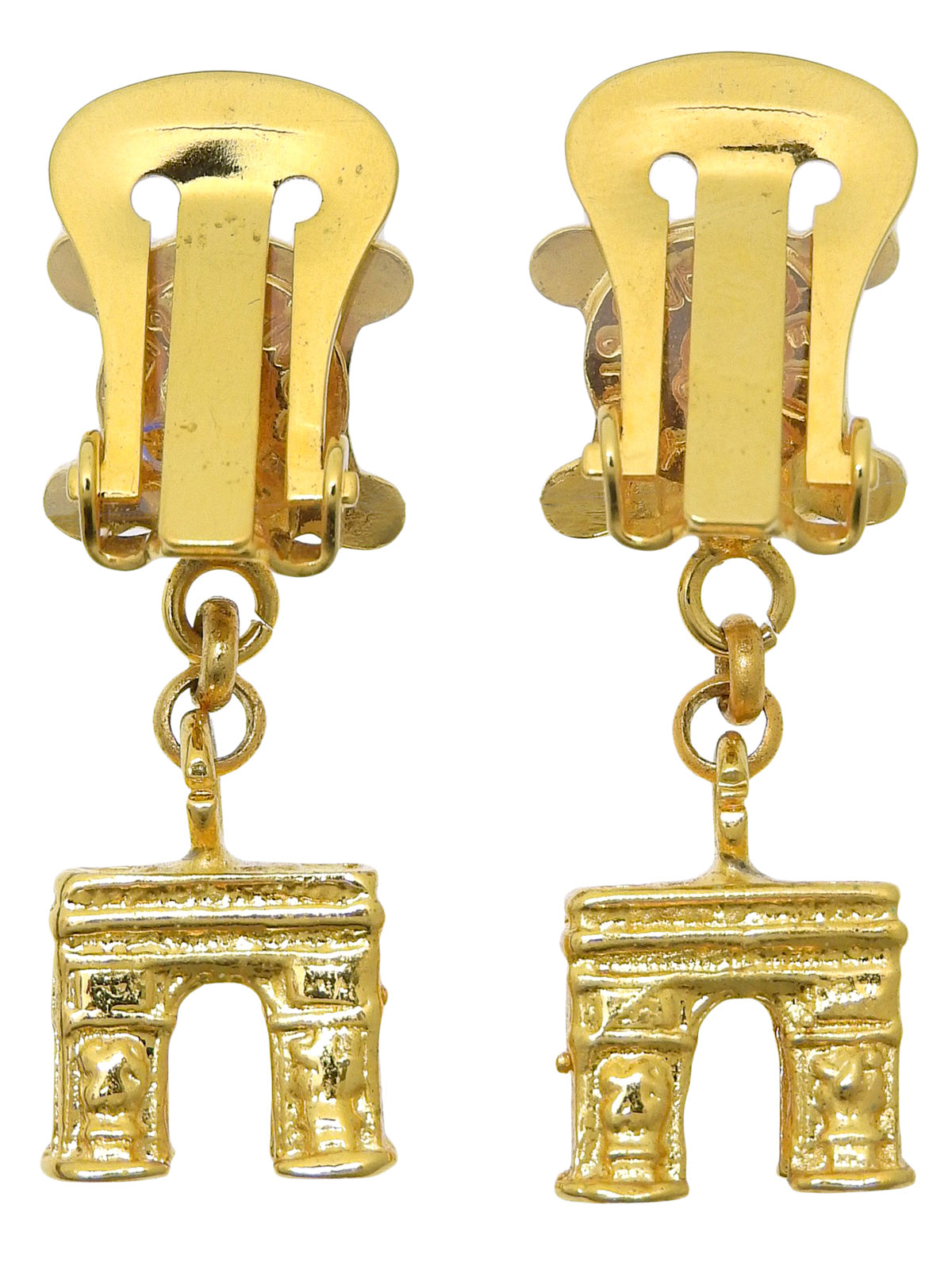 マカダムアルクドゥトリオンフスウィングイヤリング ゴールド