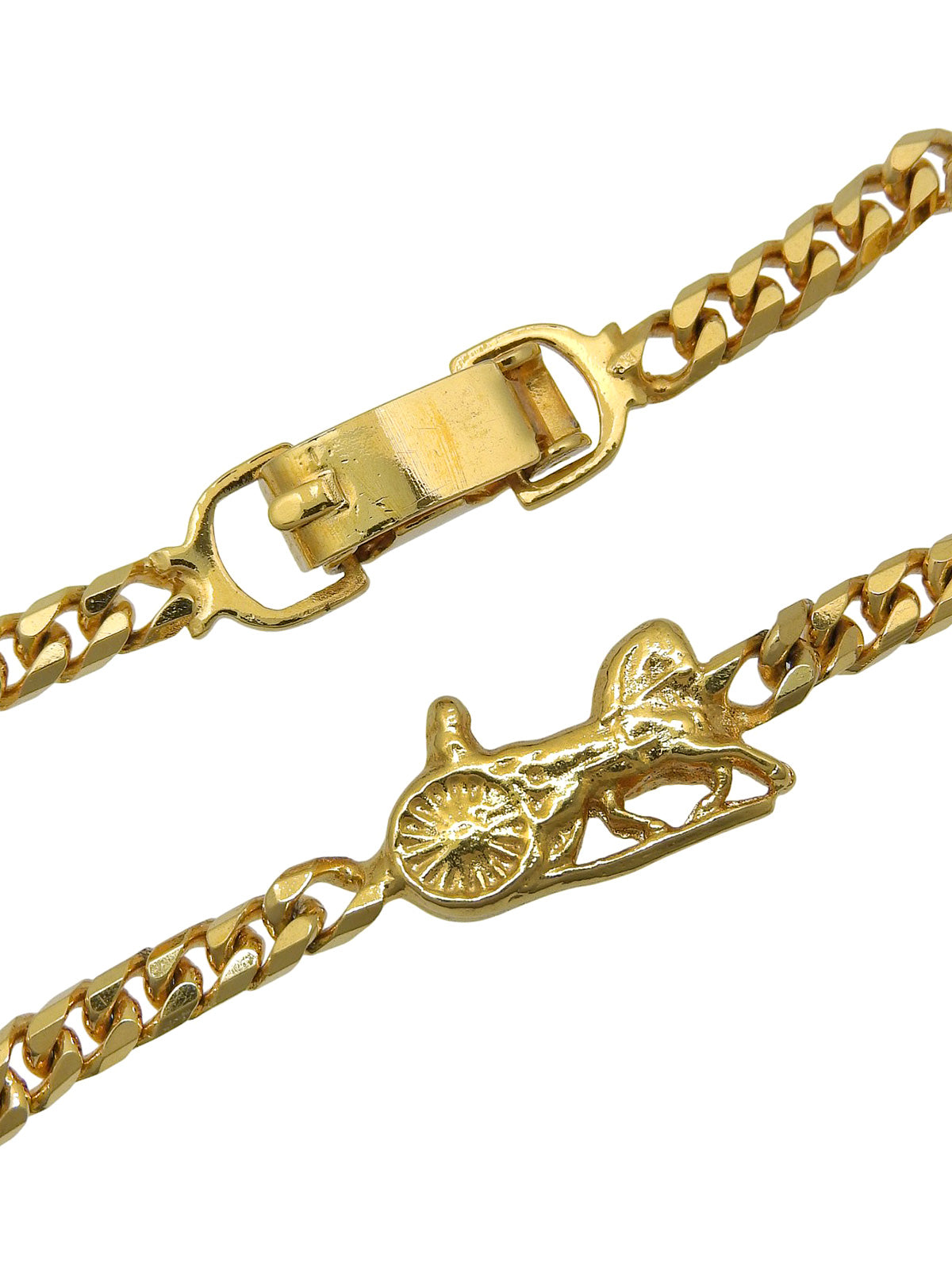 金马车图案链式手链