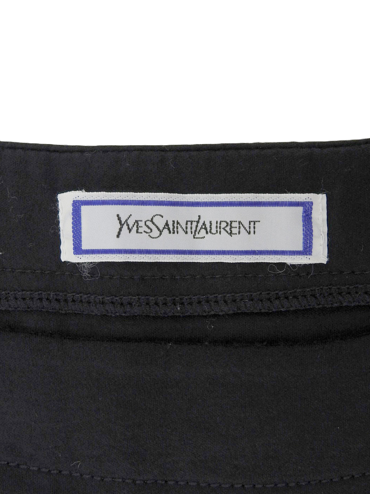 ハートラインストーンロゴ刺繍ポケット半袖Tシャツ ブラック