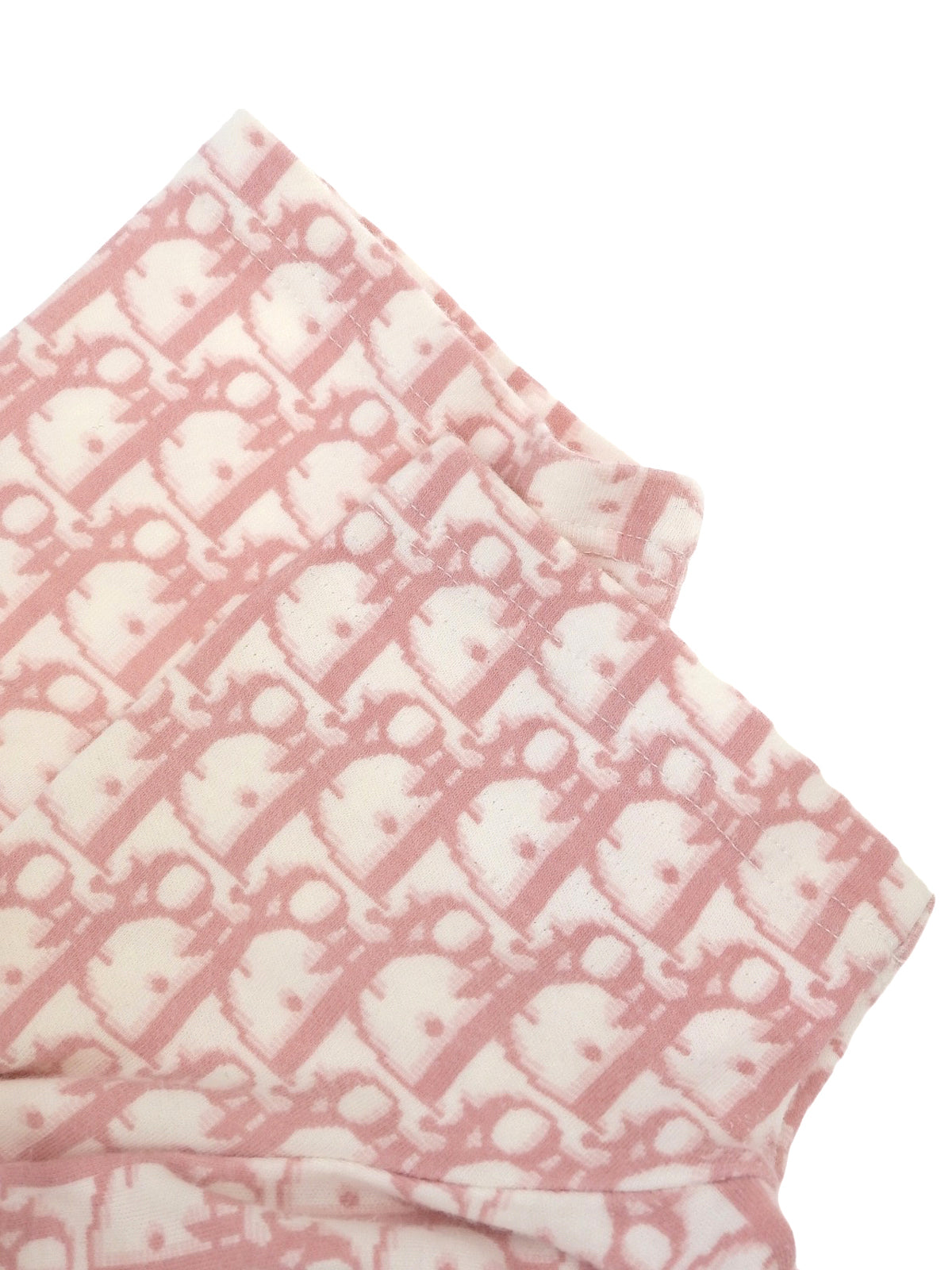 粉/白色 Trotter 图案短袖上衣