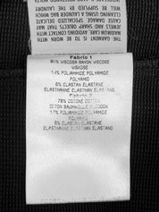 レースアップデザインスカート ブラック