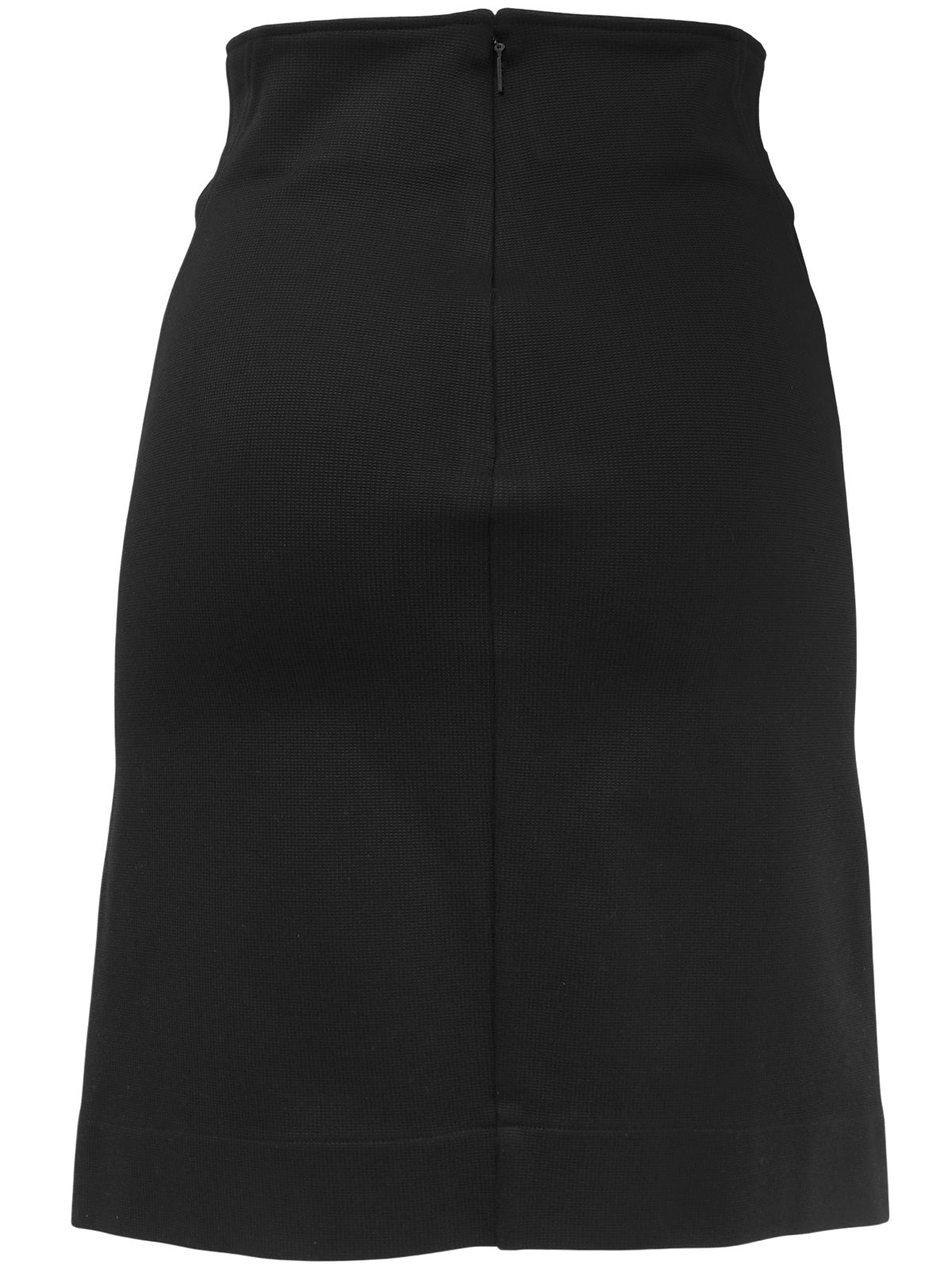 レースアップデザインスカート ブラック