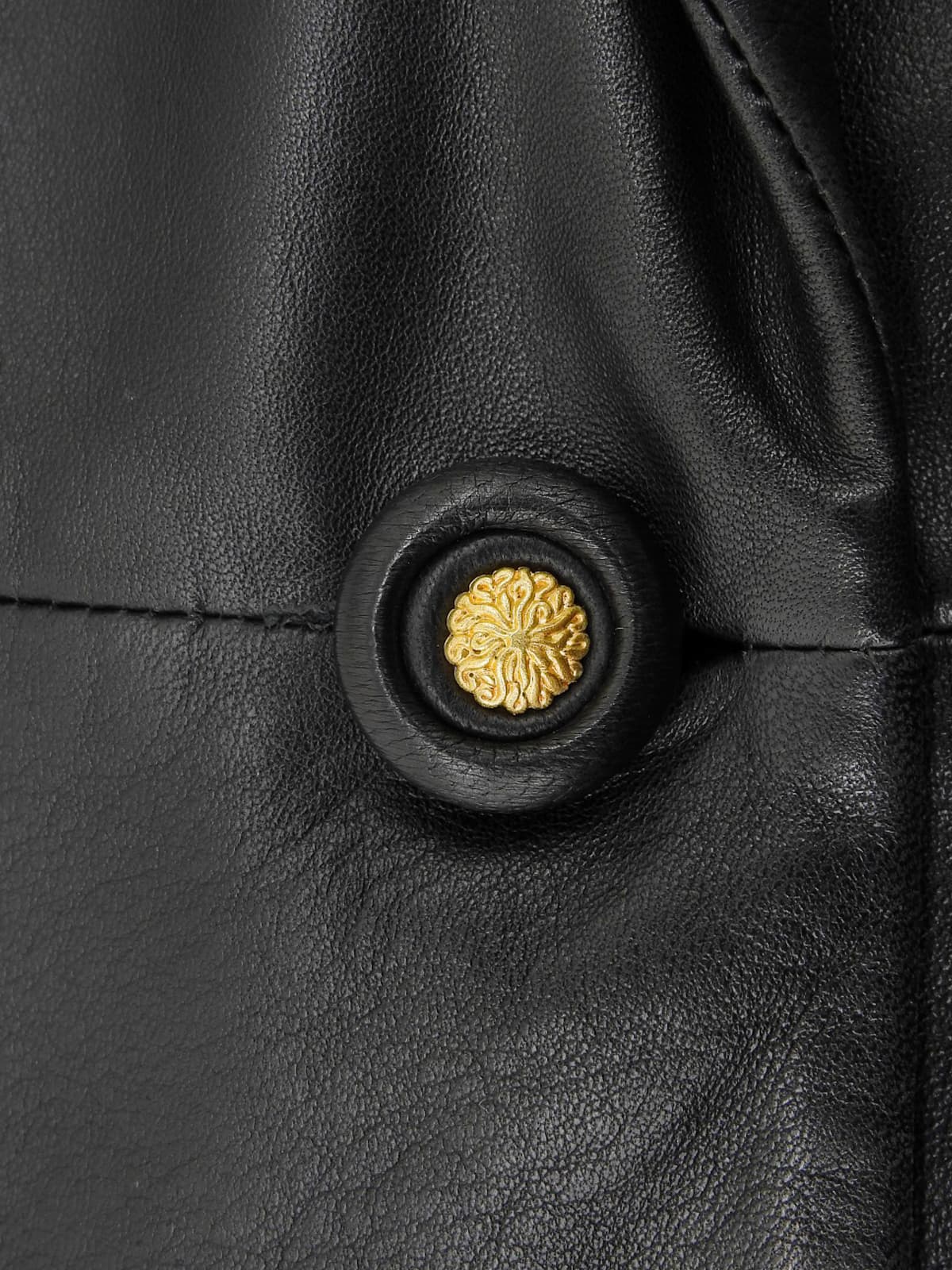 レザーセットアップ ブラック