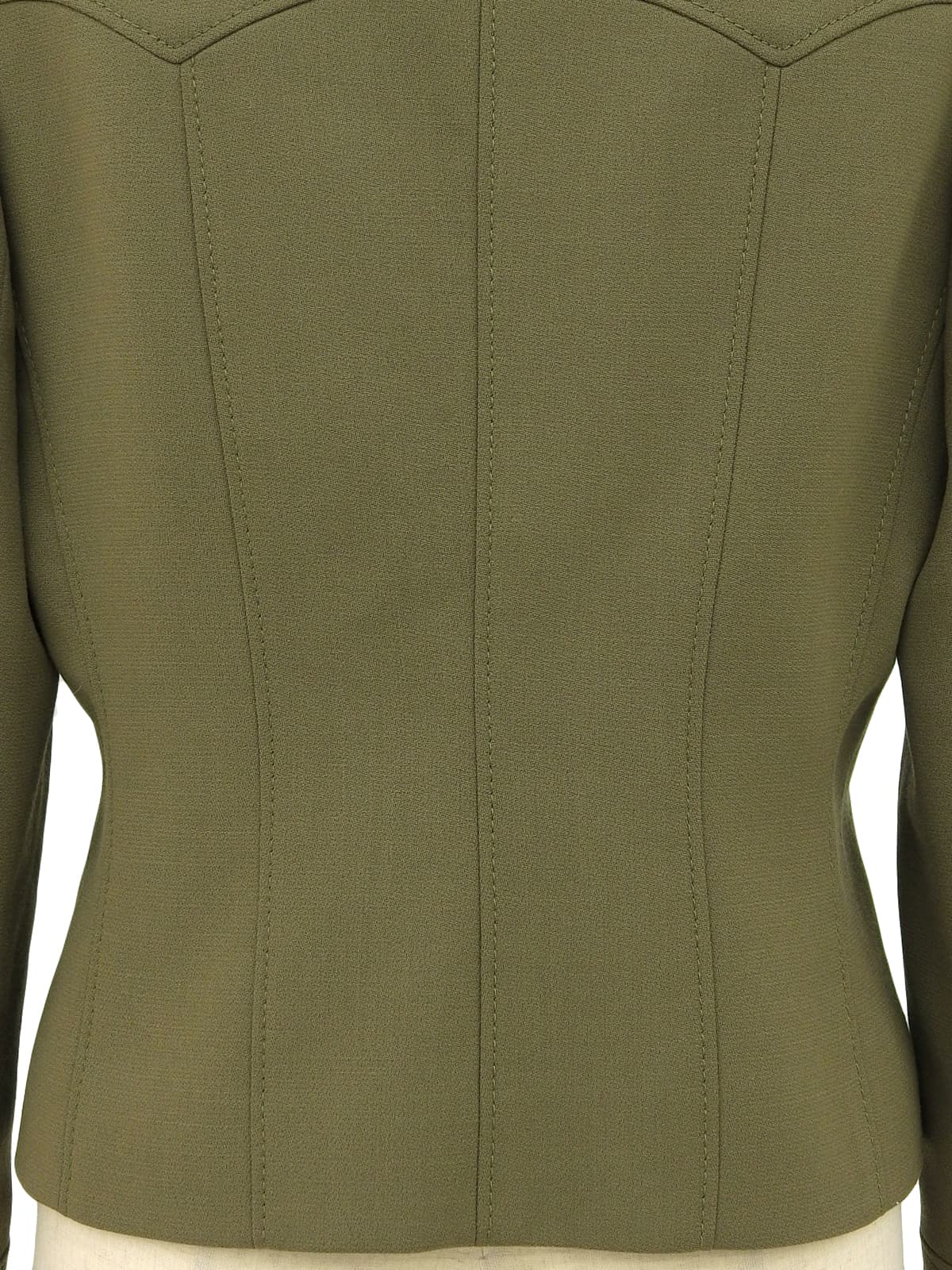 Runtone Star Button Short Jacket, Khaki