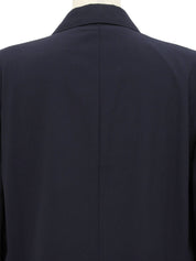 エンブレムロゴ刺繍ジャケット ネイビー