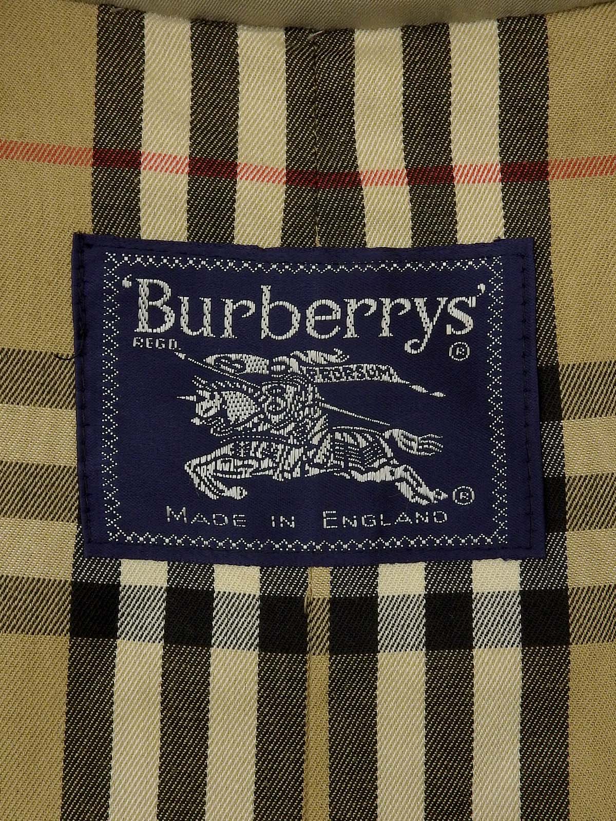 ノバチェックライニングトレンチコート カーキ