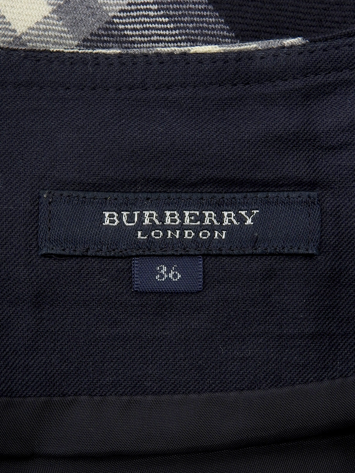 チェックパターンスカート ネイビー/ピンク/ホワイト