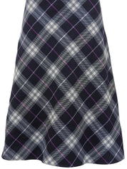 チェックパターンスカート ネイビー/ピンク/ホワイト