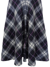 チェックパターンスカート ネイビー/ピンク/ホワイト