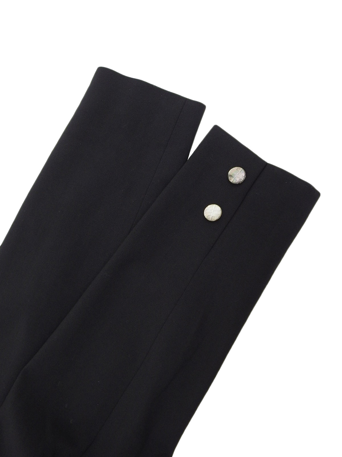 ロゴボタンバックデザインジャケット ブラック