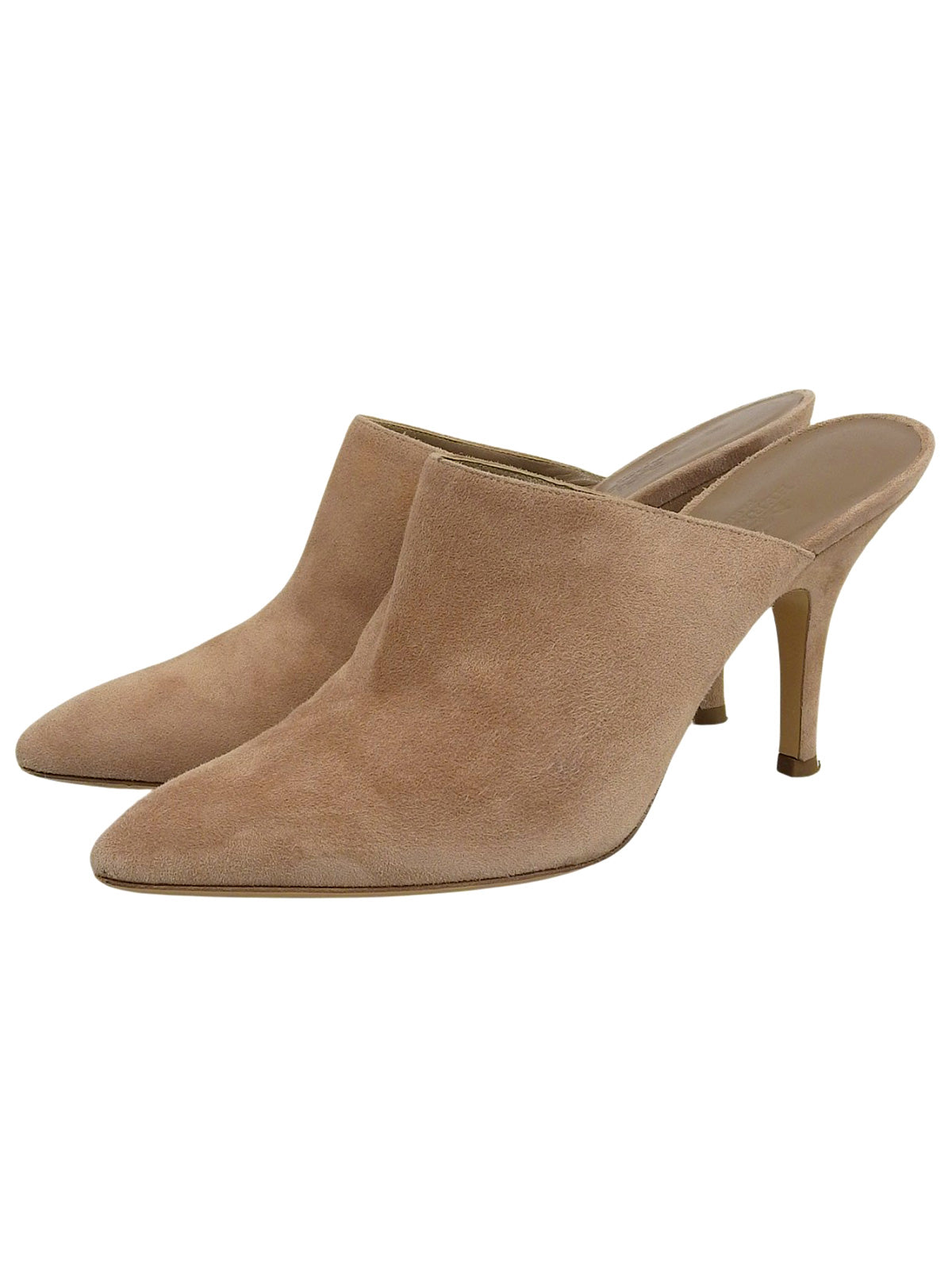 スエードミュール ブラウン