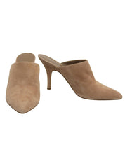 Suede Mules Brown