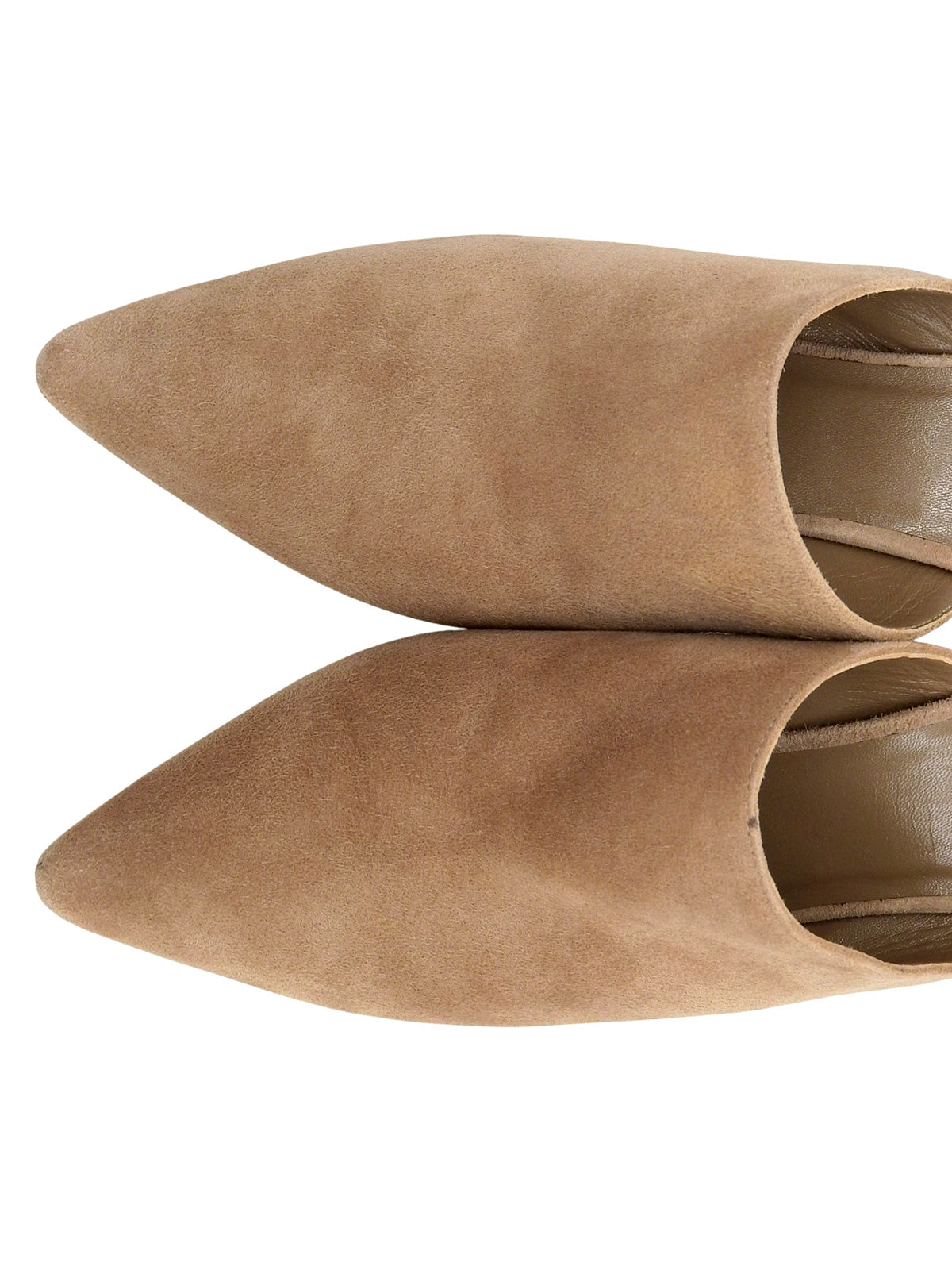 スウェードミュール ブラウン