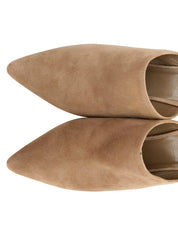 スウェードミュール ブラウン