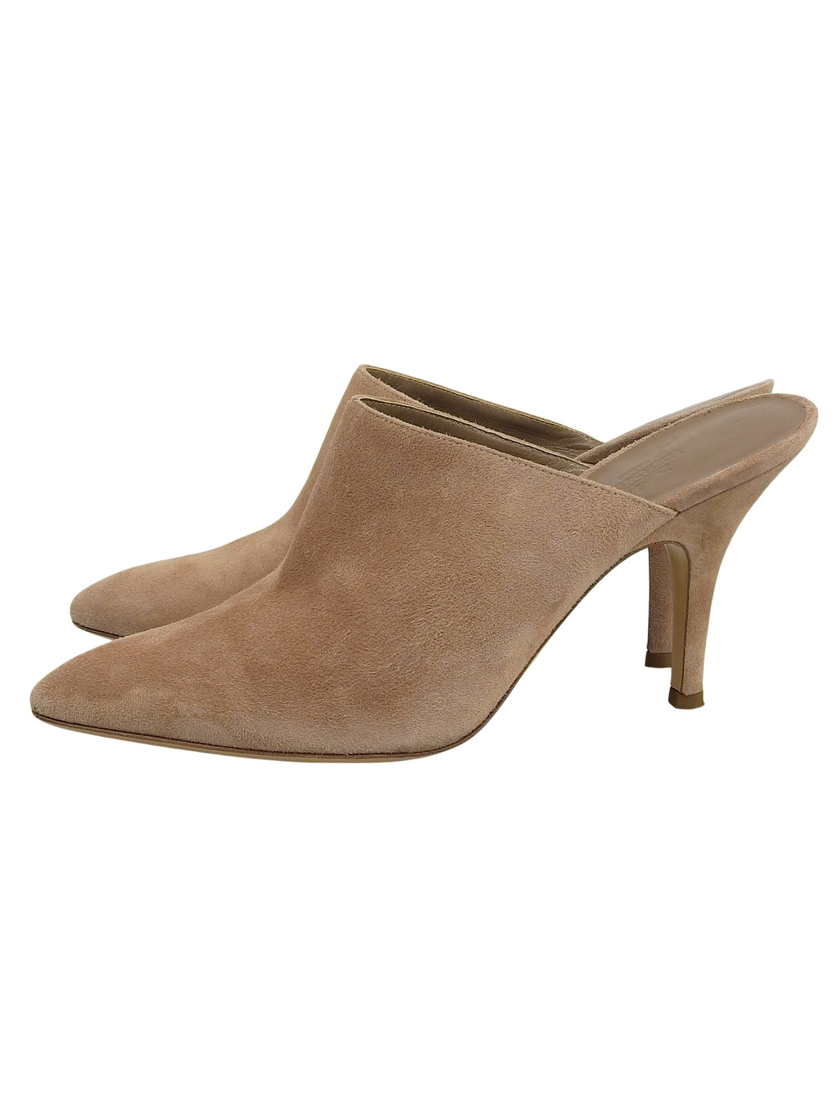 スエードミュール ブラウン