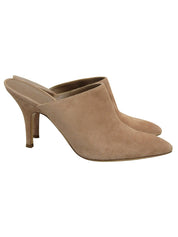 スウェードミュール ブラウン