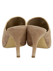 Suede Mules Brown