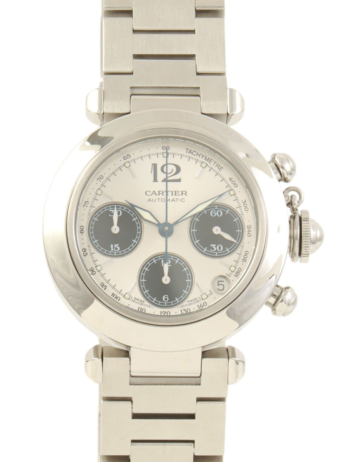 Pasha C Chronograph Silver